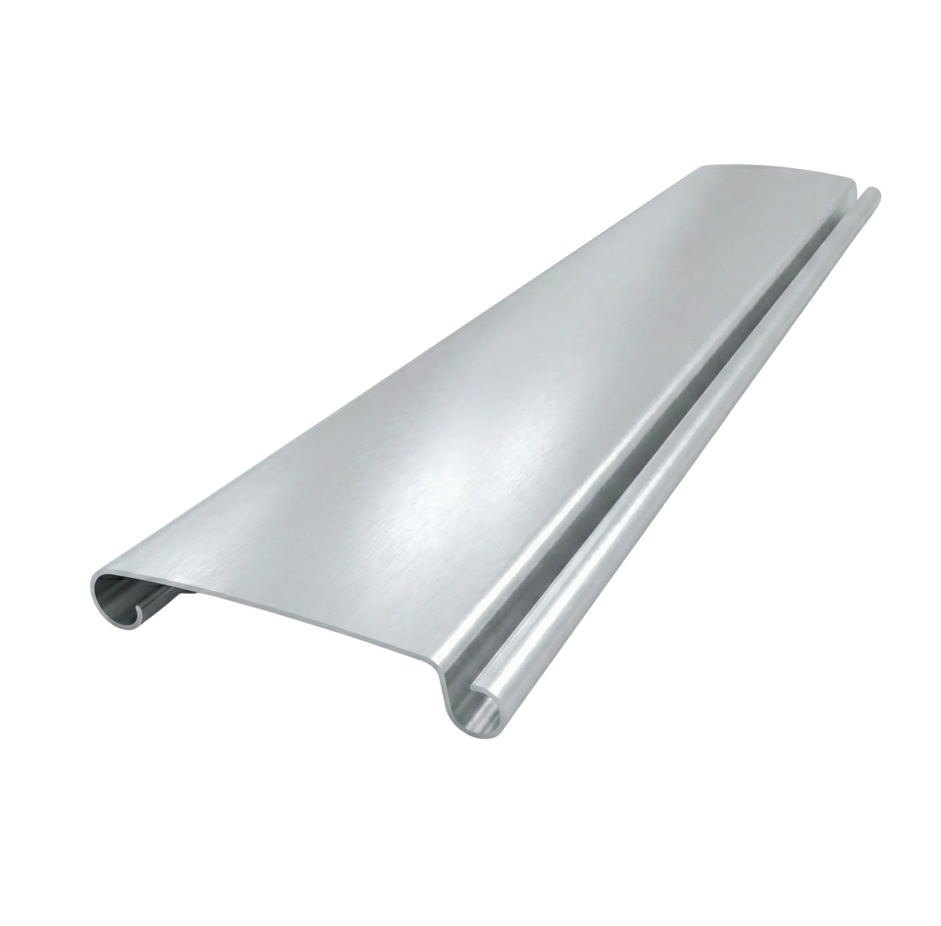 Lame deformee rideau metallique