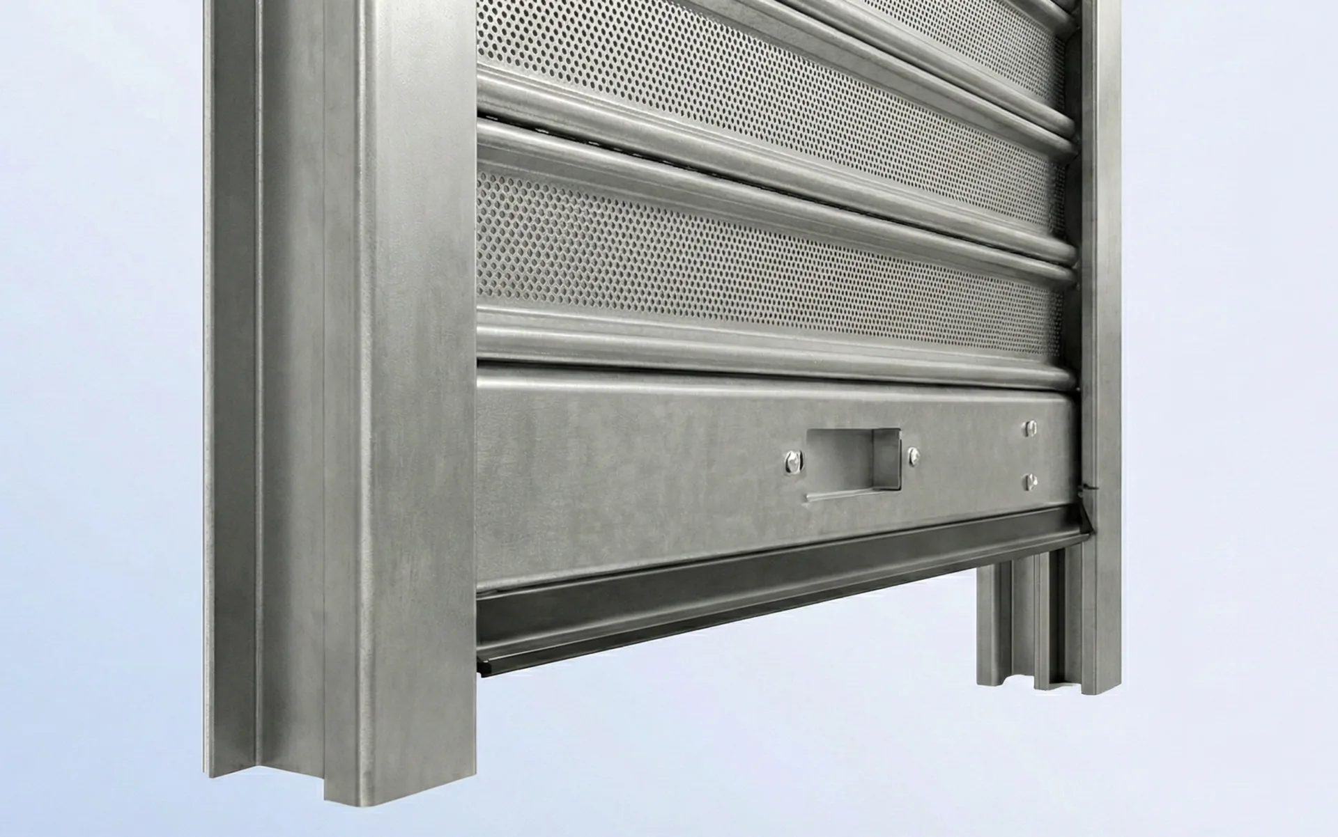 Entretien rideau metallique industriel grille polycarbonate DRM